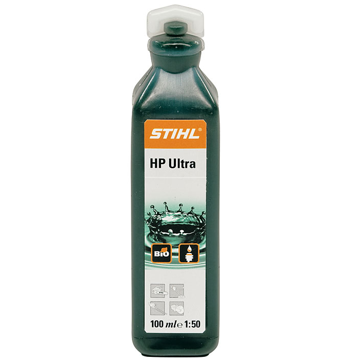 STIHL HP Ultra 2-Cycle Synthetic Oil – 4 Pack, 12.8 Fl Oz Bottles, Mixes 5 Gallons