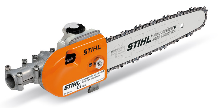 Pole pruner attachment