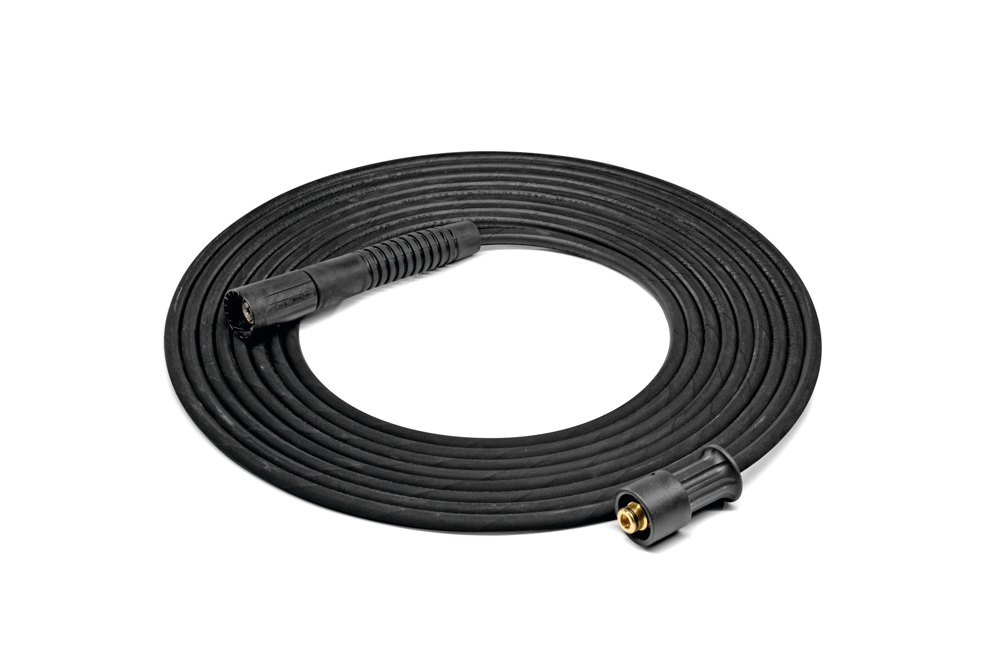 Steel-reinforced high pressure hose